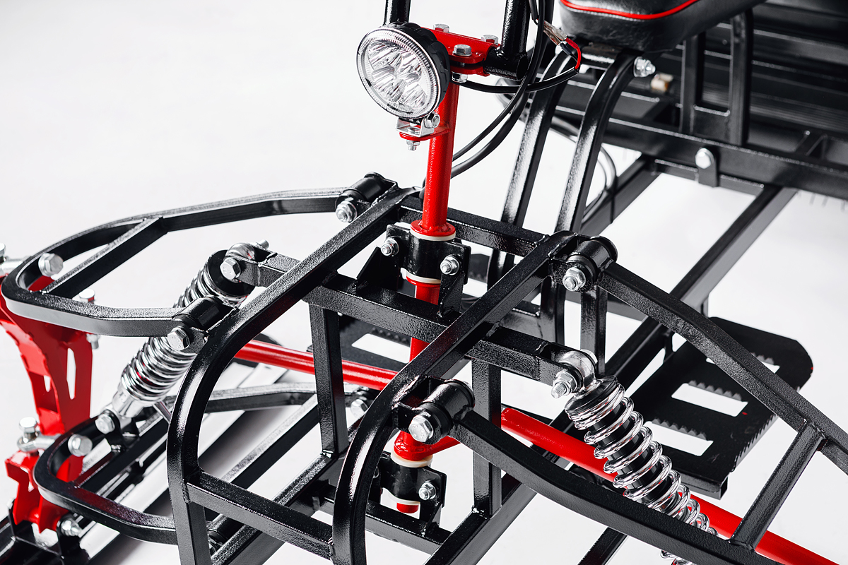 Лыжный модуль IKUDZO TERRAIN с подогревом ручек металлические лыжи в Черкесске