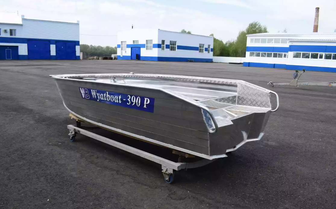 Алюминиевая лодка Wyatboat-390Р Увеличенный борт в Черкесске