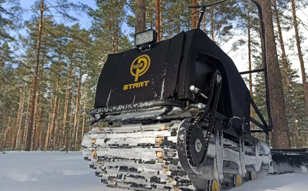 Мотобуксировщик РЫБАК СТАРТ Lifan 15 л.с (тканный капот) в Черкесске