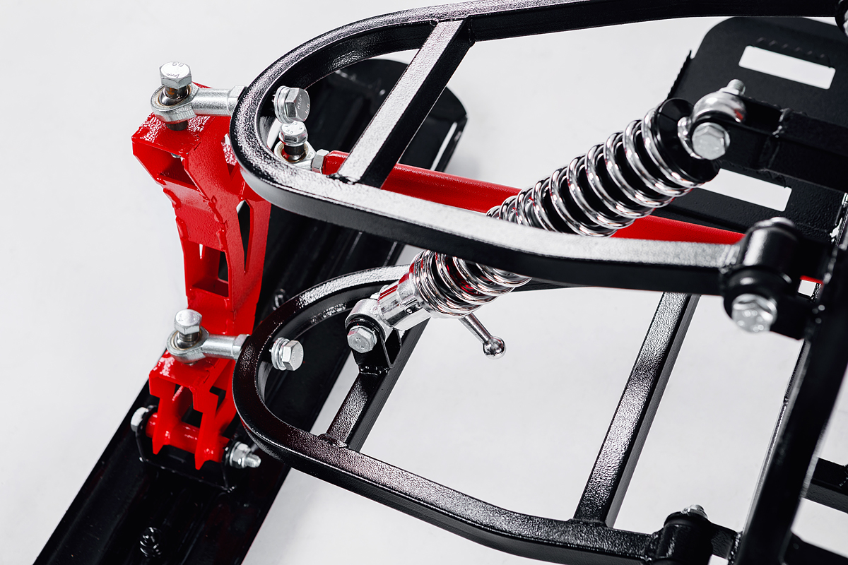 Лыжный модуль IKUDZO TERRAIN с подогревом ручек металлические лыжи в Черкесске