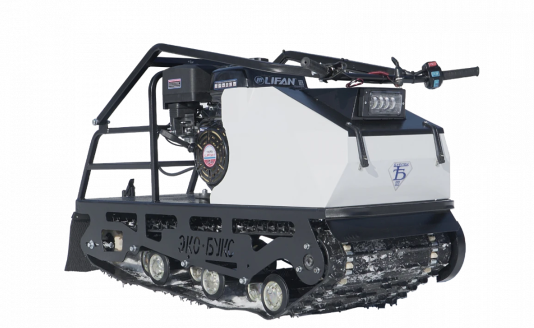 Мотобуксировщик ЭКО-букс V.2 15 л.с. (катковая подвеска, передний привод, длина 1450 мм) в Черкесске