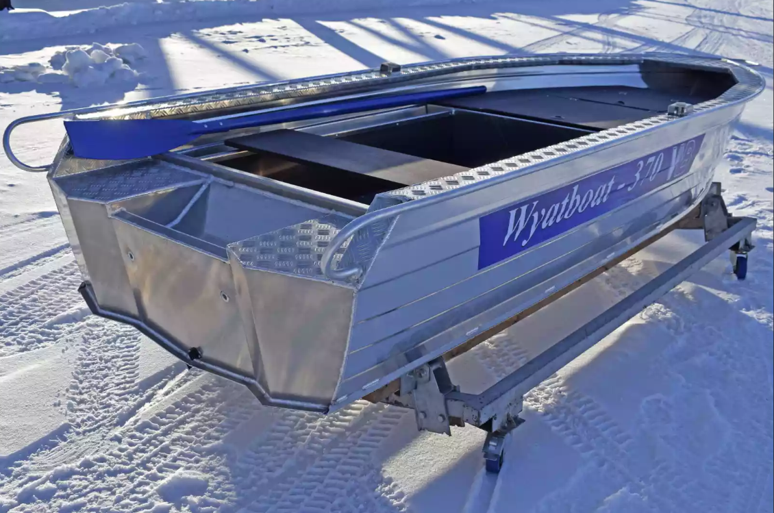 Алюминиевая лодка Wyatboat-370 Р FISH в Черкесске