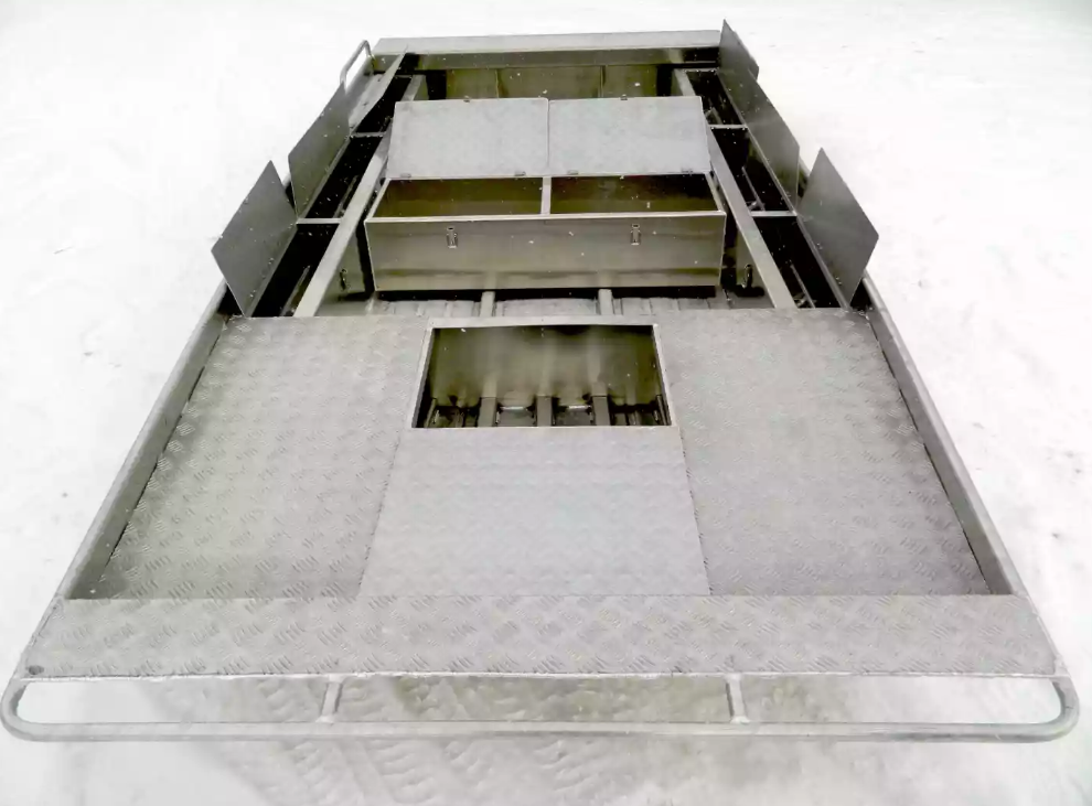 Алюминиевая лодка Wyatboat-390 Jonboat в Черкесске