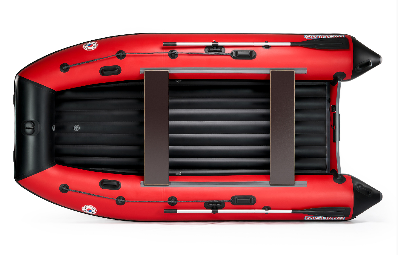 КОМПЛЕКТ ЛОДКА MISHIMO RAPID 380 + ЛОДОЧНЫЙ МОТОР MARLIN MP 9.9 (20) AMHS PROLINE FORCE в Черкесске