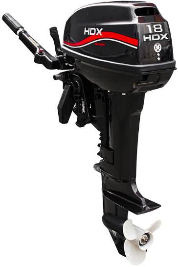 Лодочный мотор 2-х тактный HDX R series TE 18 BMS в Черкесске