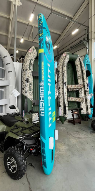 SUP (САП) Доска MISHIMO PRO-MAX Light Teal 12,6’ (385см) в Черкесске