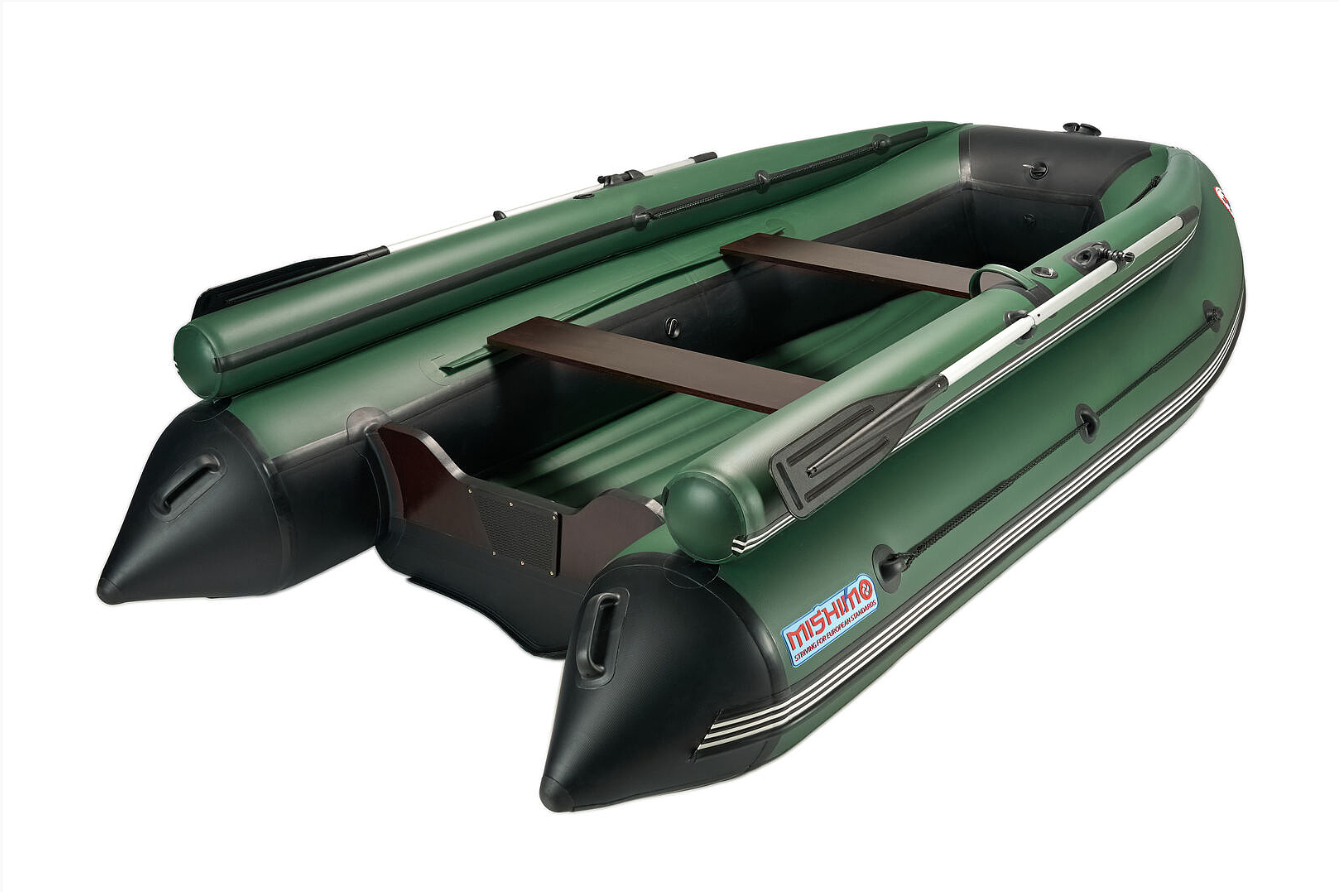 КОМПЛЕКТ ЛОДКА MISHIMO FAMILY LITE 370 + МОТОР MARLIN MP 9.9 AMHS PROLINE FORCE в Черкесске