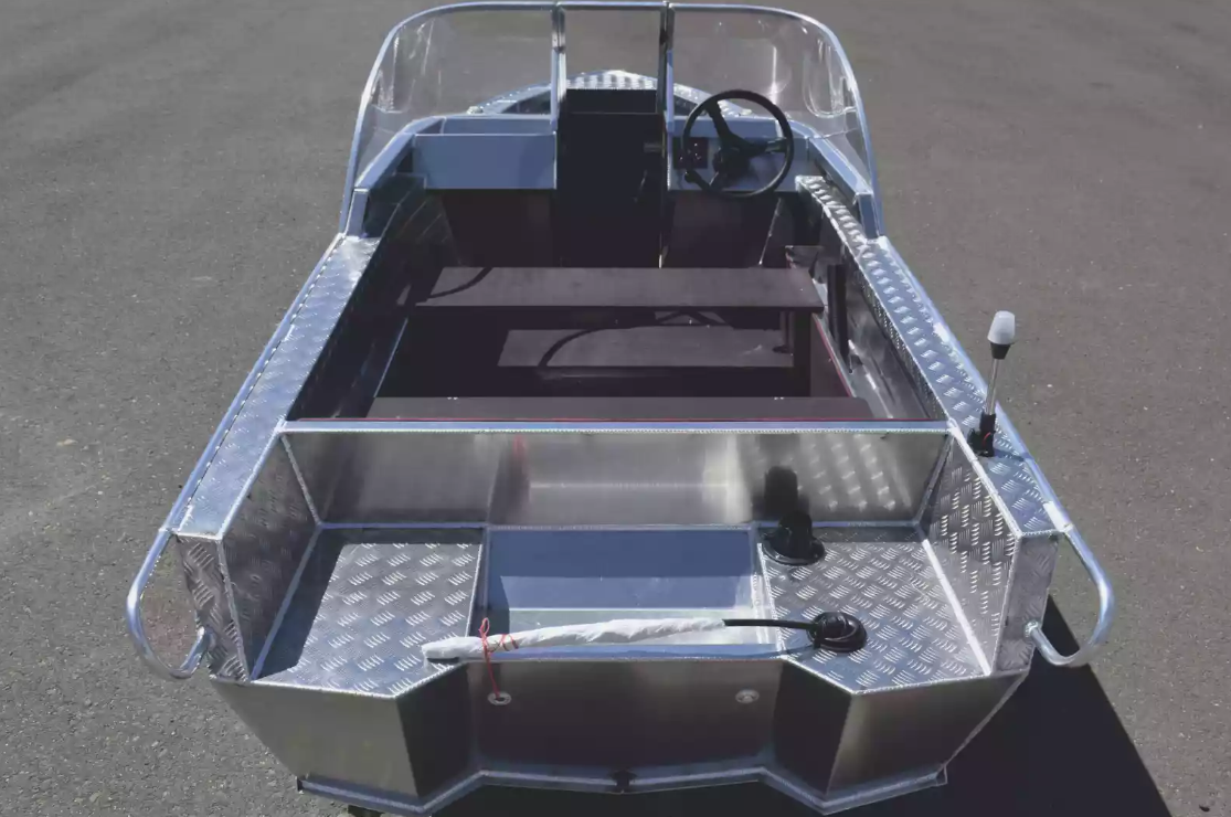 Алюминиевая лодка Wyatboat-390 DCM в Черкесске