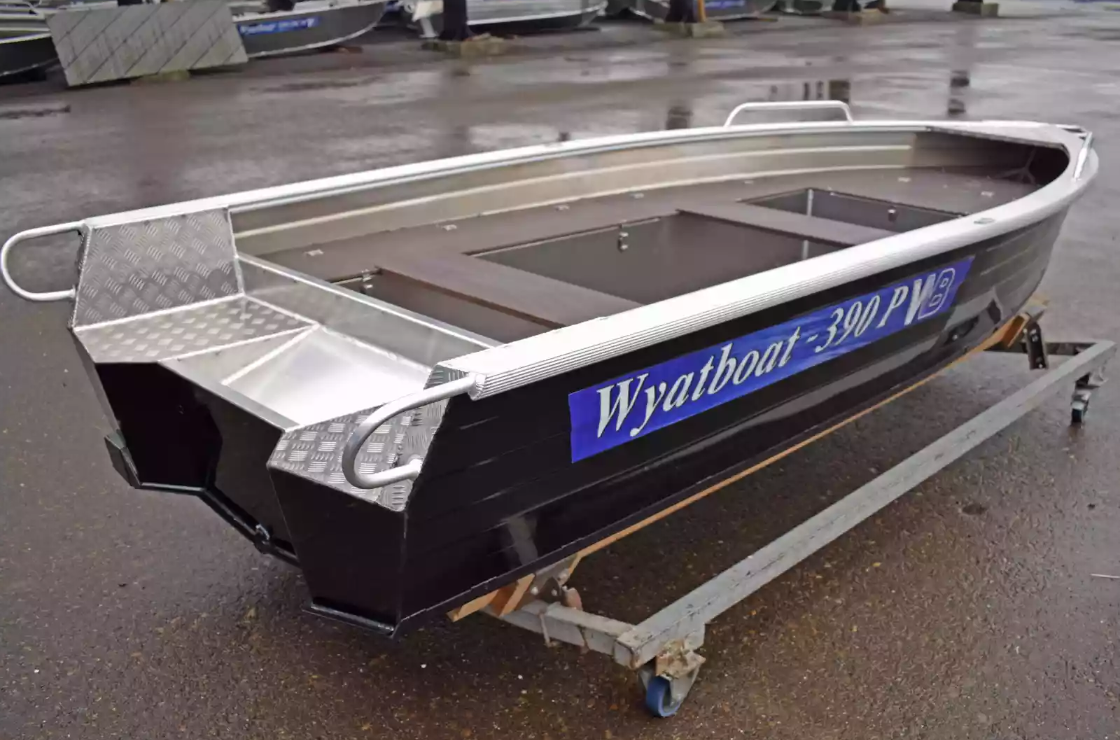 Алюминиевая лодка Wyatboat-390РМ в Черкесске