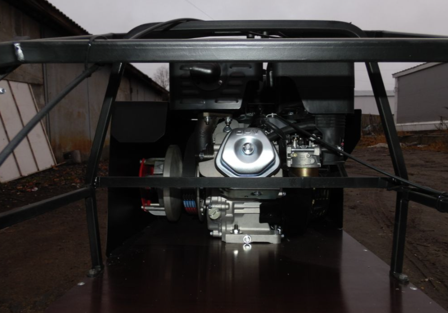 Мотобуксировщик AhtaR Зима 9 л/с с вариатором в Черкесске