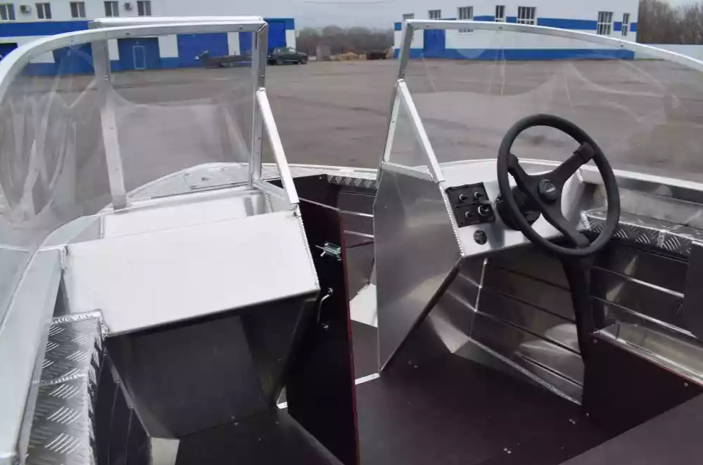 Алюминиевая лодка Wyatboat-390 DCM Увеличенный борт в Черкесске