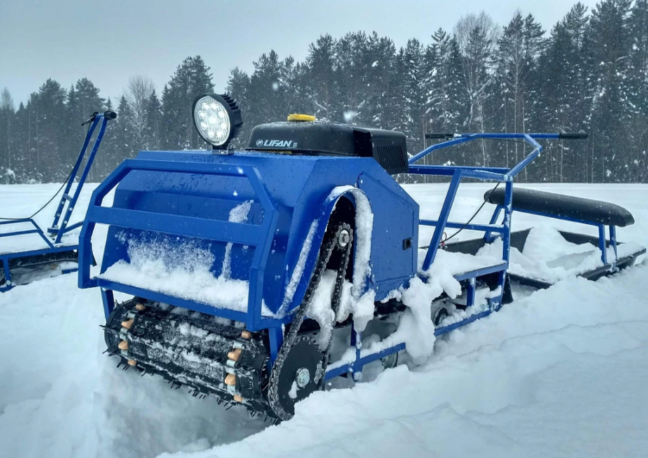 Мотобуксировщик Альбатрос-XLV 9 мини, тележки, 1250 мм в Черкесске
