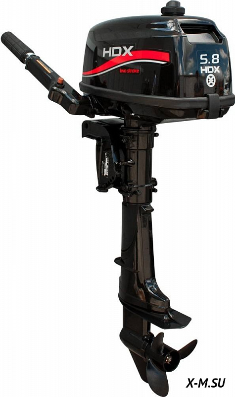 Лодочный мотор 2-х тактный HDX R series T 5,8 BMS в Черкесске