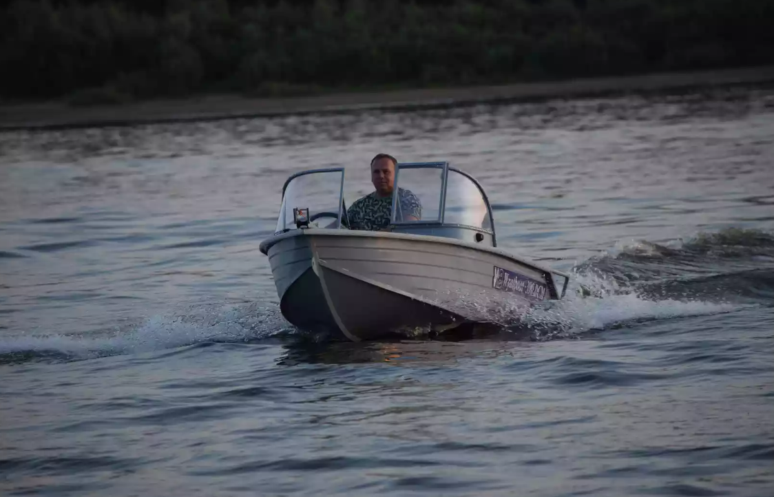 Алюминиевая лодка Wyatboat-390 DCM в Черкесске