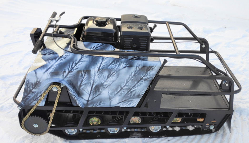 Мотобуксировщик Irondog (Железная собака) M500 20  Камуфляж Охотник в Черкесске