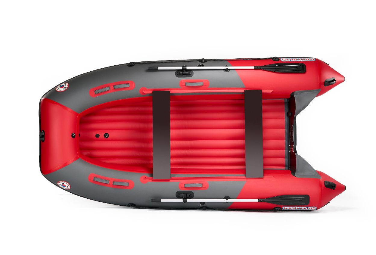 КОМПЛЕКТ ЛОДКА MISHIMO PRO 350 + ЛОДОЧНЫЙ МОТОР MARLIN MP 9.9 (15) AMHS PROLINE в Черкесске