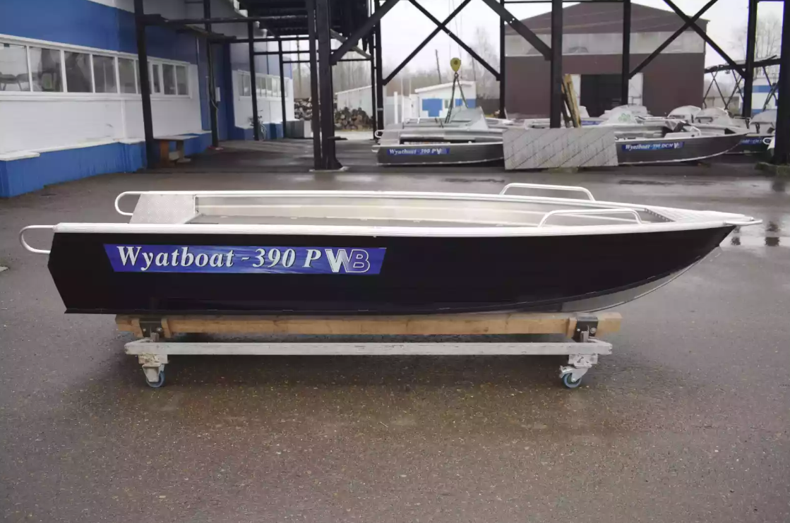 Алюминиевая лодка Wyatboat-390РМ в Черкесске