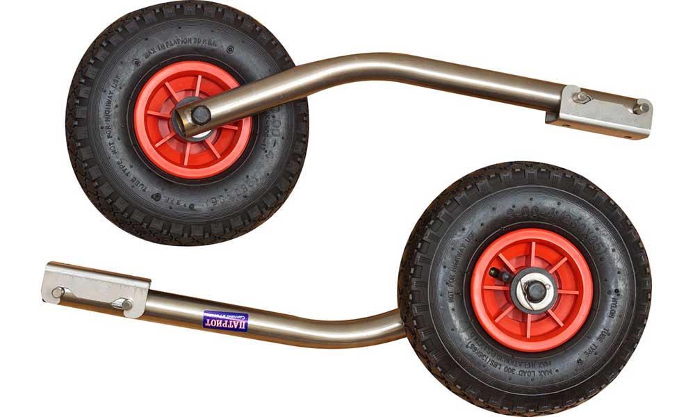 Транцевые колеса модульные удлиненные из нержавеющей стали в Черкесске