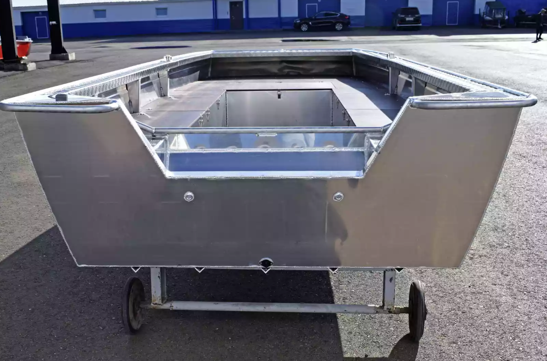 Алюминиевая лодка Wyatboat-490 Jonboat в Черкесске