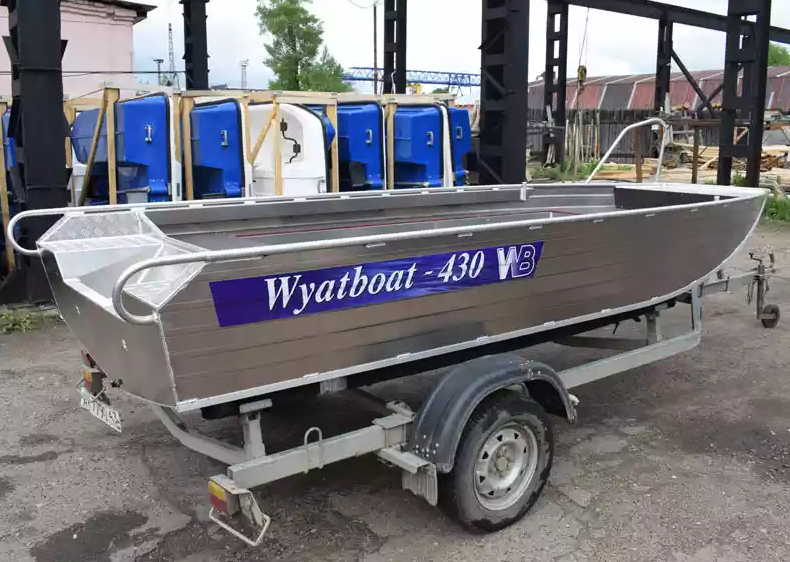 Алюминиевая лодка  Wyatboat-430 Master в Черкесске