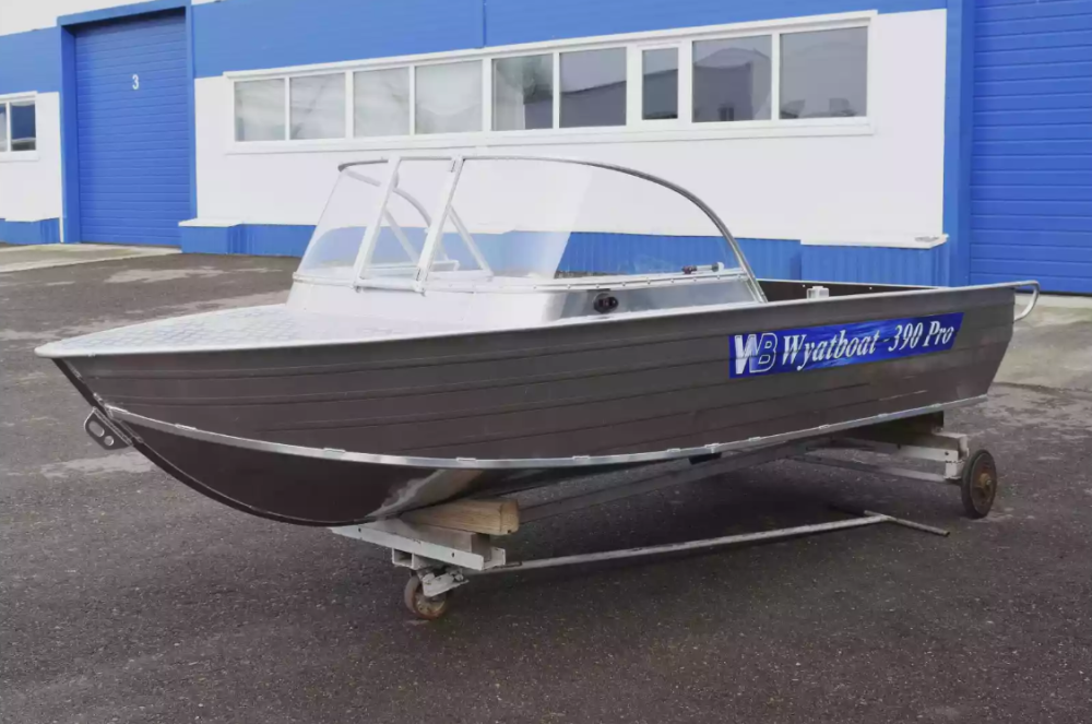 Алюминиевая лодка Wyatboat-390 Pro в Черкесске