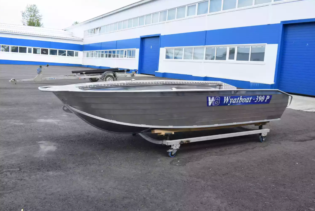 Алюминиевая лодка Wyatboat-390Р Увеличенный борт в Черкесске