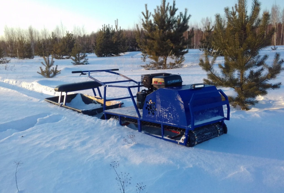 Мотобуксировщик Альбатрос-XLV 9 мини, тележки, 1250 мм в Черкесске