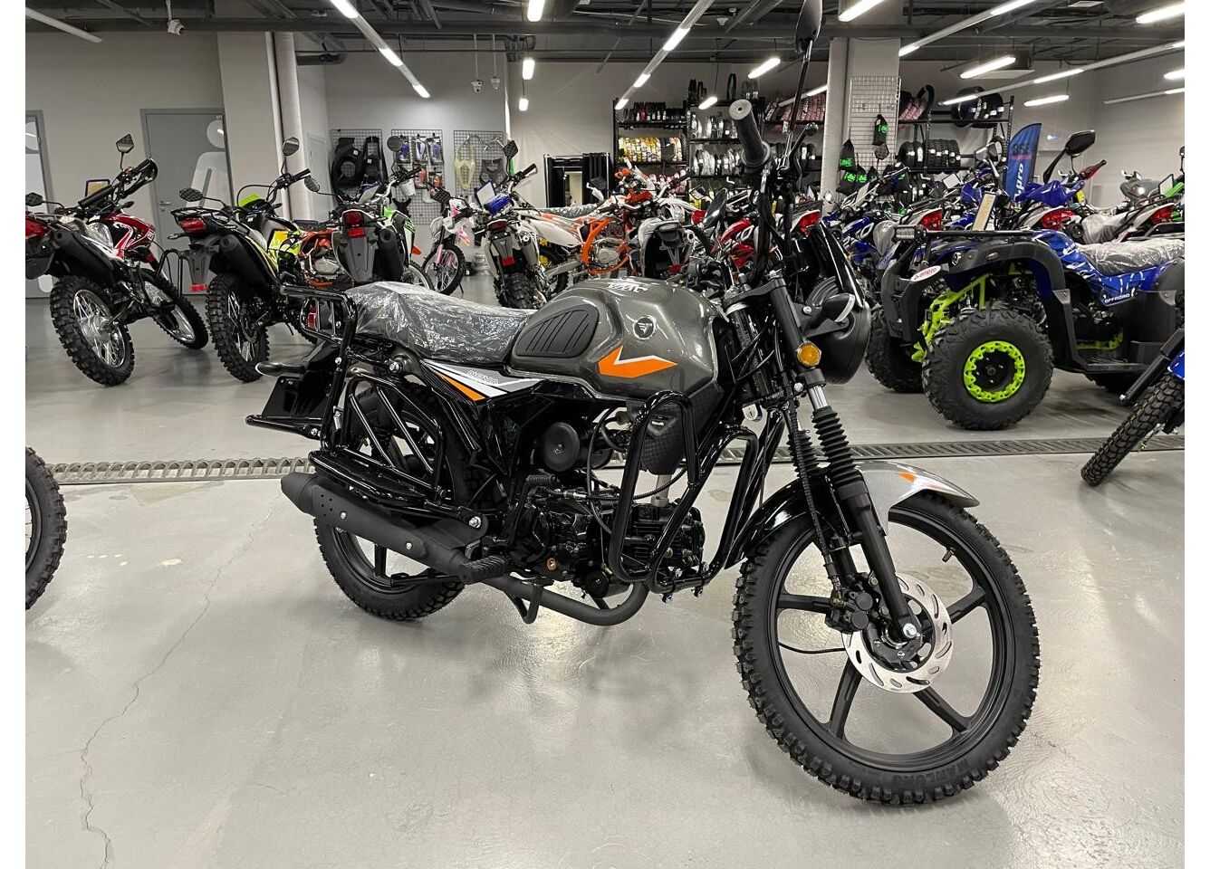 Мопед VMC NOVA 49сс (125сс) Led Full, дисковый тормоз, RKB RATO с баланс. валом, сигнализация в Черкесске