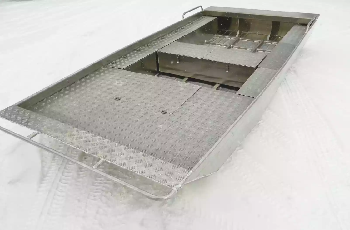 Алюминиевая лодка Wyatboat-390 Jonboat в Черкесске