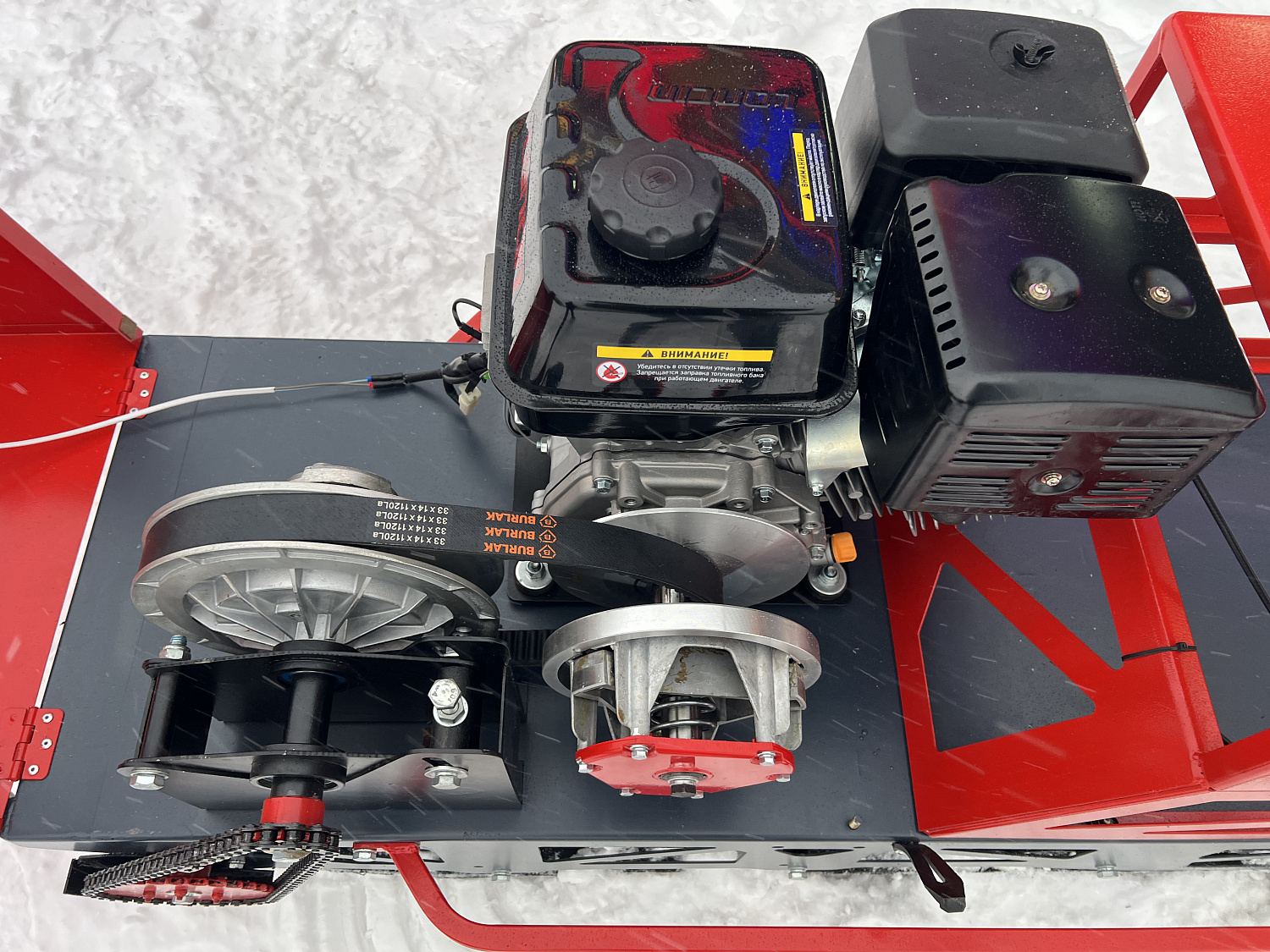 Мотобуксировщик EX-MOTO SNOWDOG S500 15л.с в Черкесске