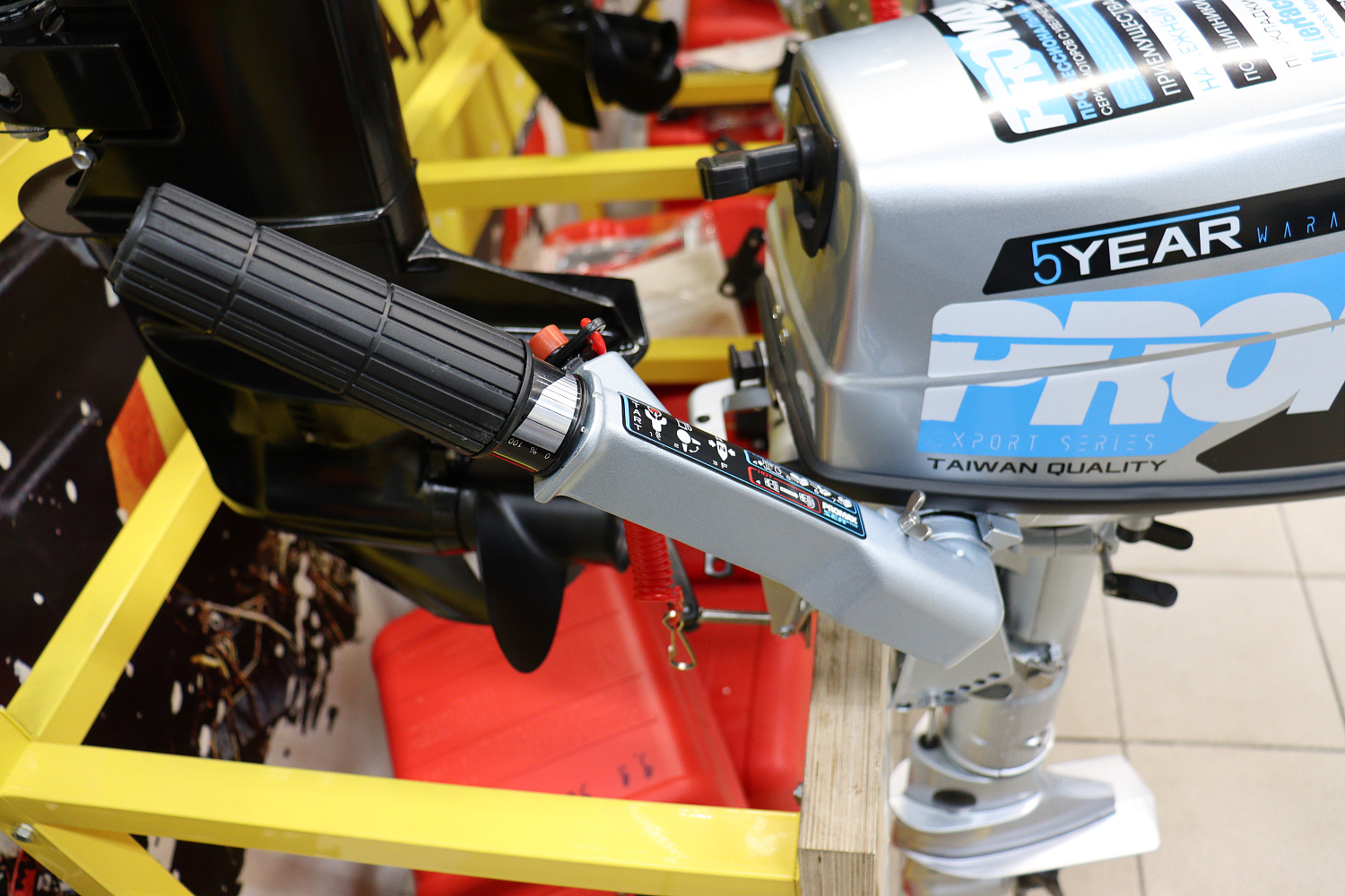 Лодочный мотор PROMAX SP5FHS (внешний бак 12 л) в Черкесске