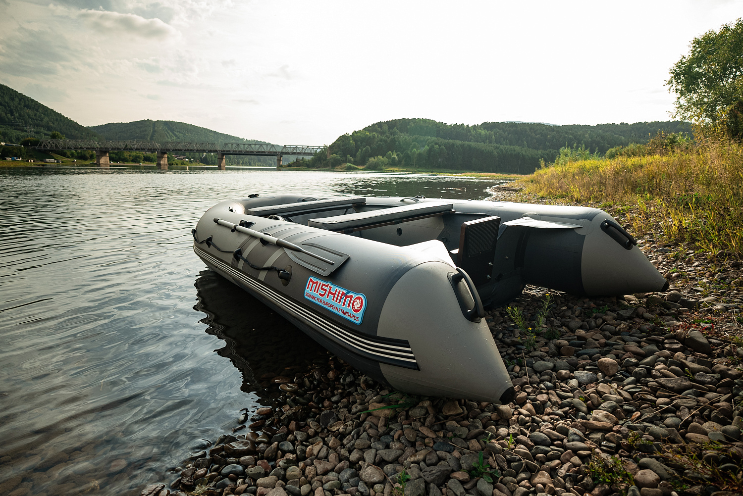 Лодка MISHIMO RIVER JET 390 под водомет в Черкесске