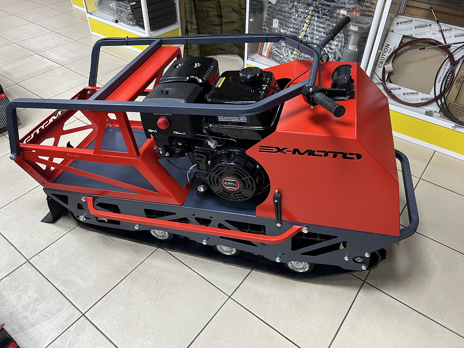 Мотобуксировщик EX-MOTO SNOWDOG S500 15л.с в Черкесске