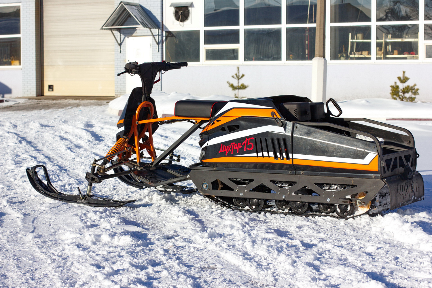 Мотобуксировщик IRBIS Мухтар 15 с лыжным модулем в комплекте в Черкесске