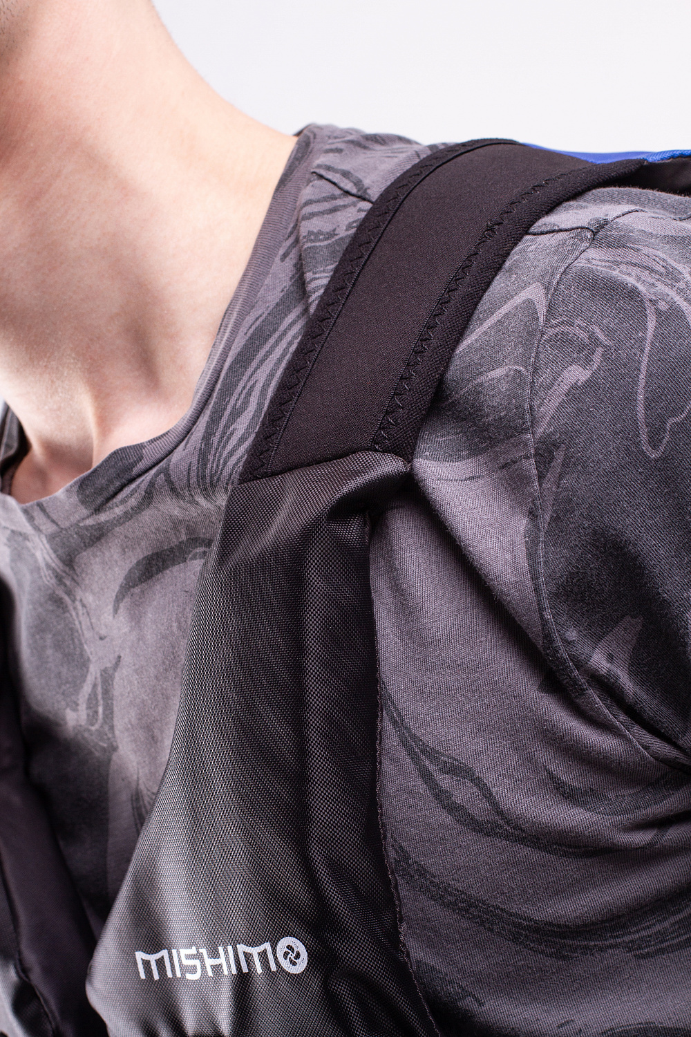 Жилет спасательный MISHIMO PRO Премиум качества Черно-синий в Черкесске