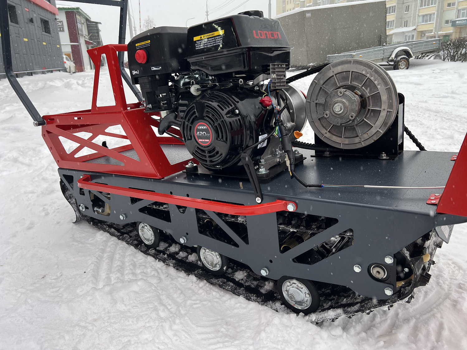 Мотобуксировщик EX-MOTO SNOWDOG S500 15л.с в Черкесске