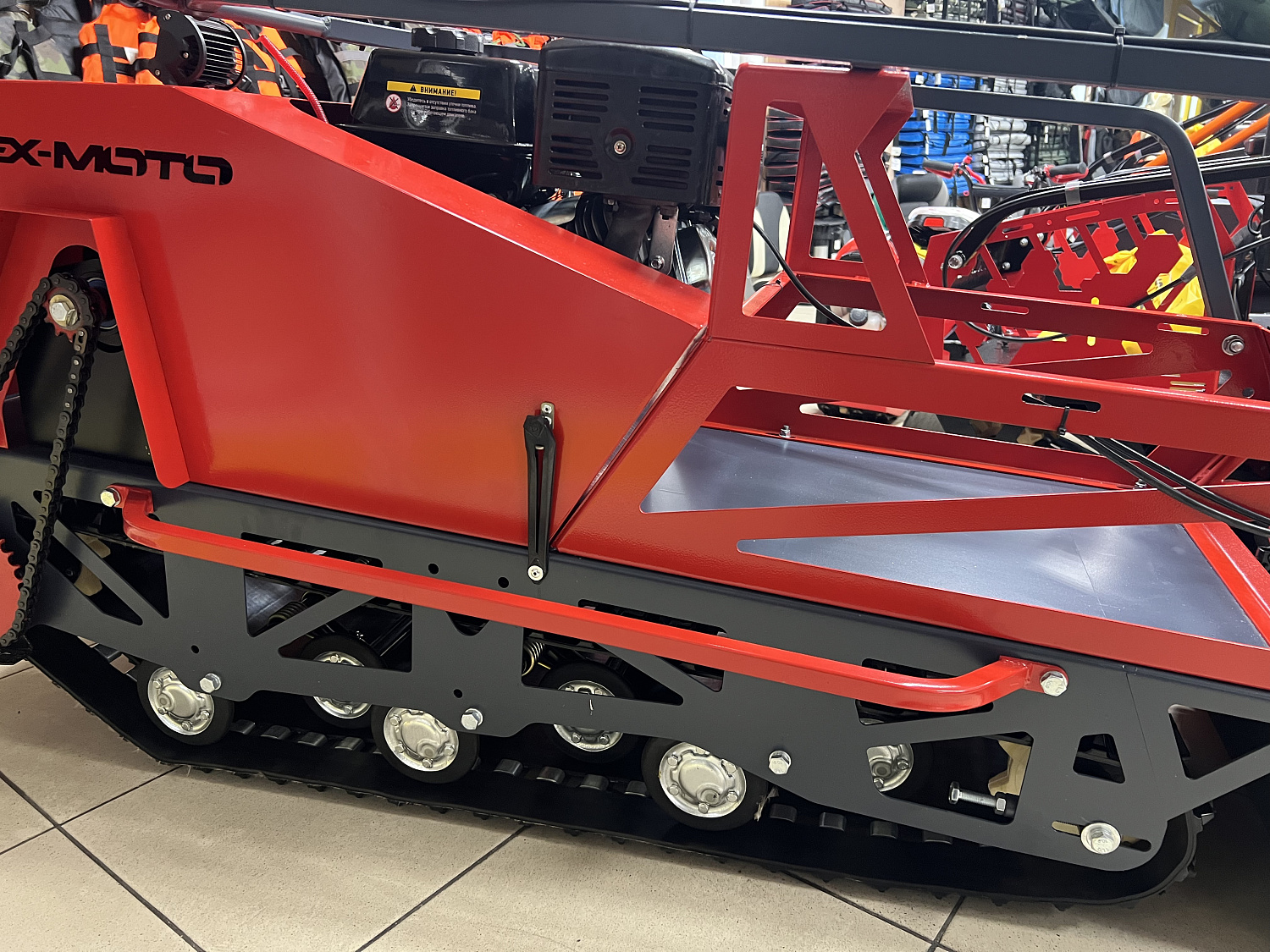 Мотобуксировщик EX-MOTO SNOWDOG S500 15л.с в Черкесске