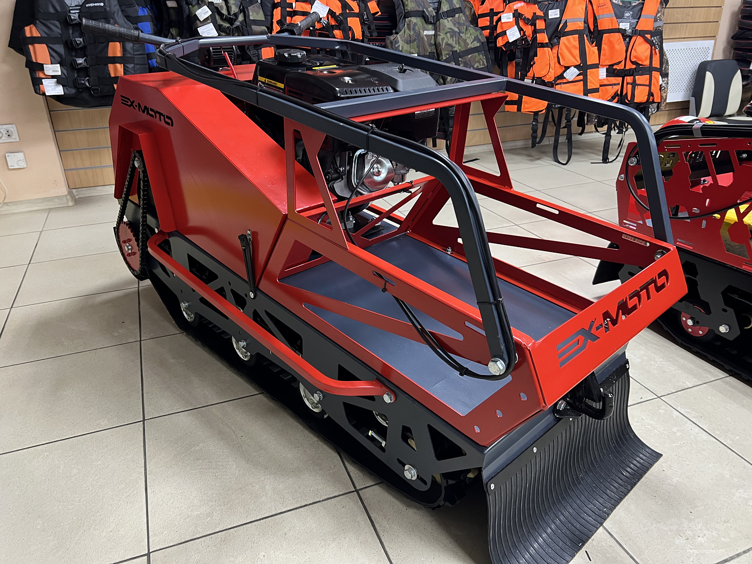 Мотобуксировщик EX-MOTO SNOWDOG S500 15л.с в Черкесске