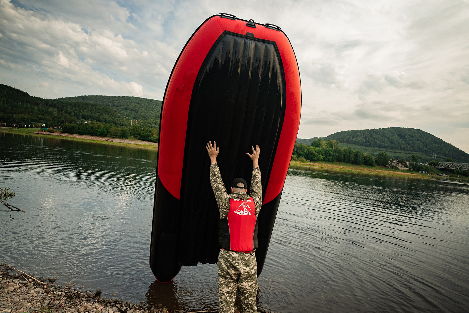 Лодка MISHIMO RIVER FJET PRO 470 под водомет в Черкесске