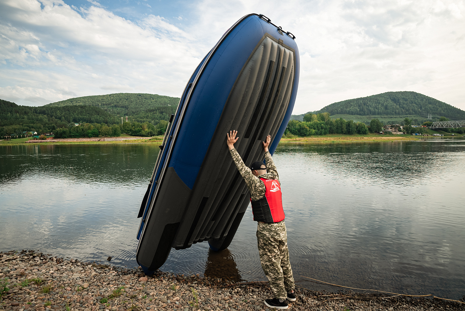 Лодка MISHIMO RIVER FJET PRO 470 под водомет в Черкесске